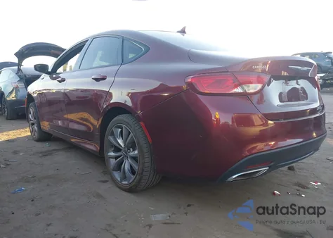 2015 Chrysler 200 S z USA, uszkodzony, nr VIN 1C3CCCBG5FN516841